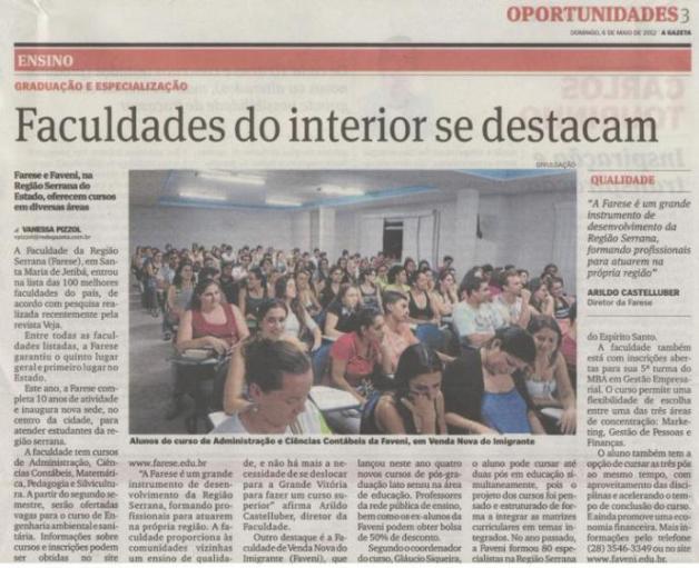 Faculdades do interior se destacam