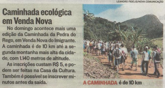 Caminhada ecológica em Venda Nova