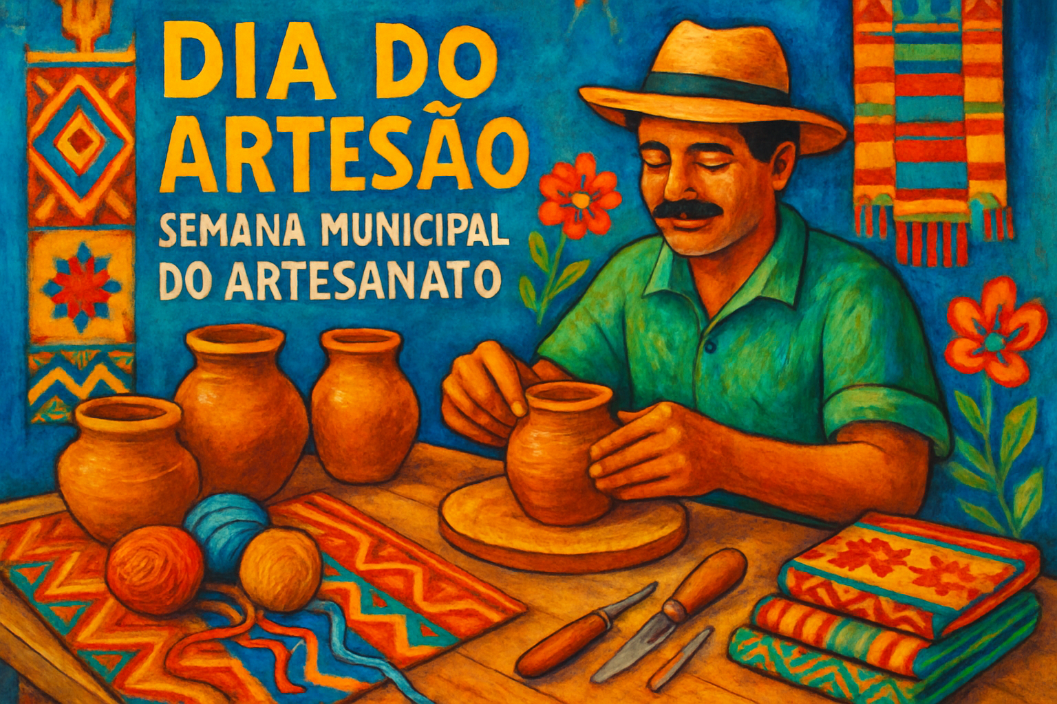 Vereador Walace (Lacraia) propõe projeto de lei para criar o Dia do Artesão e a Semana Municipal do Artesanato