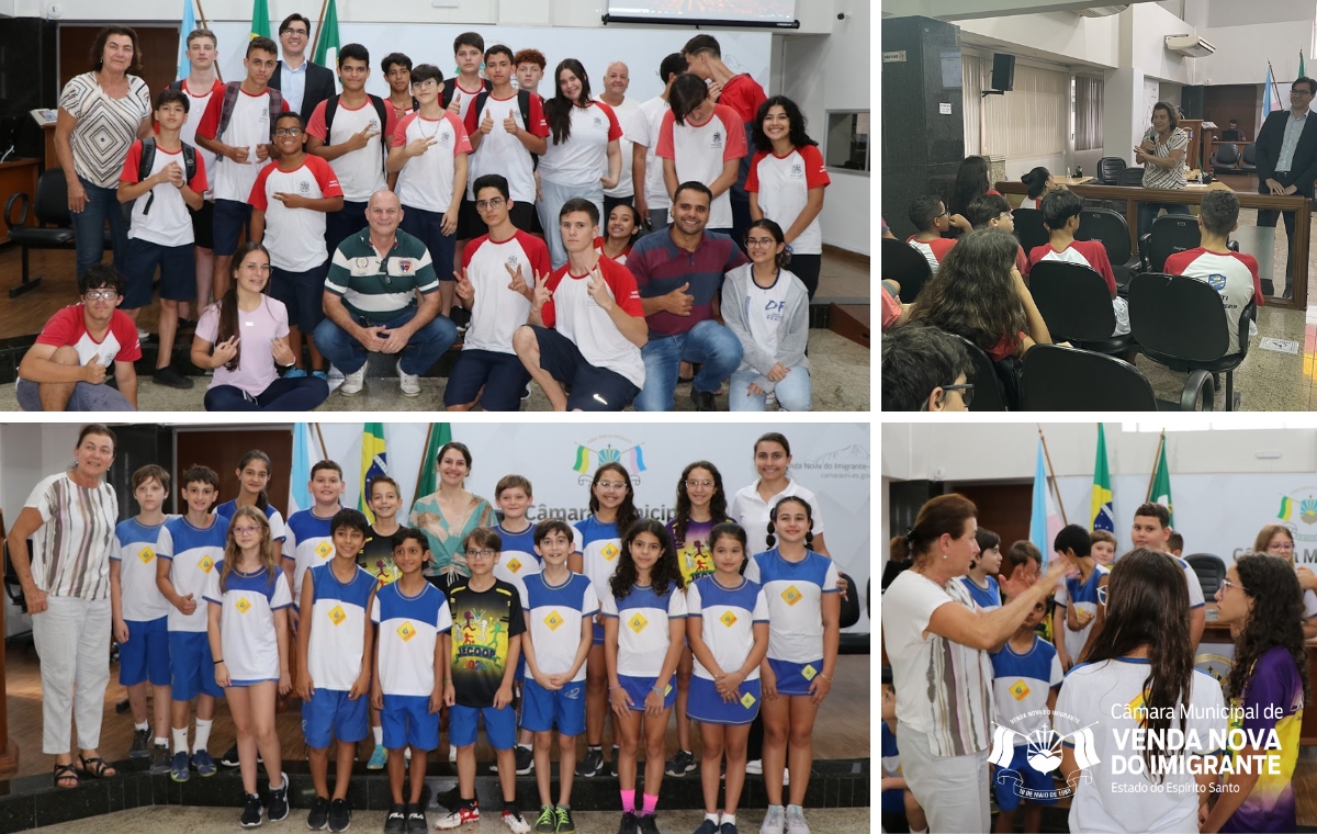 Aulas de cidadania: estudantes visitam a Câmara de Venda Nova